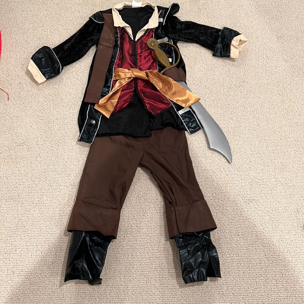 4 Piece Swashbuckler costume